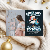 Foto Custom Christmas Pregnancy Ankündigung