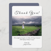 Foto Custom danke Karte (Vorne/Hinten)