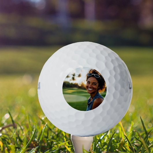 Foto Custom Gift für sie Golfball