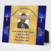 Foto Custom Gifts for Pastor and Ehefrau Anniversa Fotoplatte (Seite)