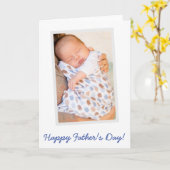FOTO Custom Happers Day Cards Karte (Gelbe Blume)