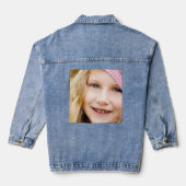 FOTO CUSTOM JEAN DENIM JACKET JEANSJACKE (Rückseite)