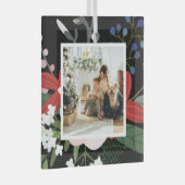 Foto Custom Personalisiert Weihnachten Ornament Aus Glas (Vorderseite Rechts)