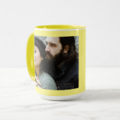 FOTO CUSTOM WEDING JAHRESGIFT KAFFEE TASSE (Vorderseite Links)