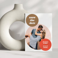 Foto Cutout Retro Neutrals Einzigartige Hochzeit