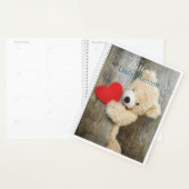 Foto Daily Plananner mit Teddy Bär - HAMbWG Planer (Anzeige)