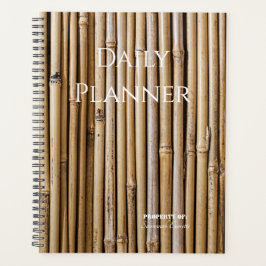 Foto Daily Planner Bamboo - HAMbWG Planer