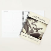 Foto Daily Planner Female Guitar Player HAMbWG Planer (Anzeige)