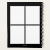 Foto Daily Planner Female Guitar Player HAMbWG Planer (Rückseite)