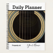 Foto Daily Planner Gitarrenthema HAMbWG Planer (Vorderseite)