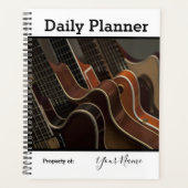 Foto Daily Planner Gitarrenthema HAMbWG Planer (Vorderseite)