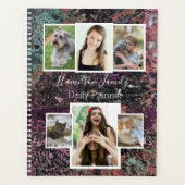 Foto Daily Planner - Lila Pflaumenhain Planer (Vorderseite)