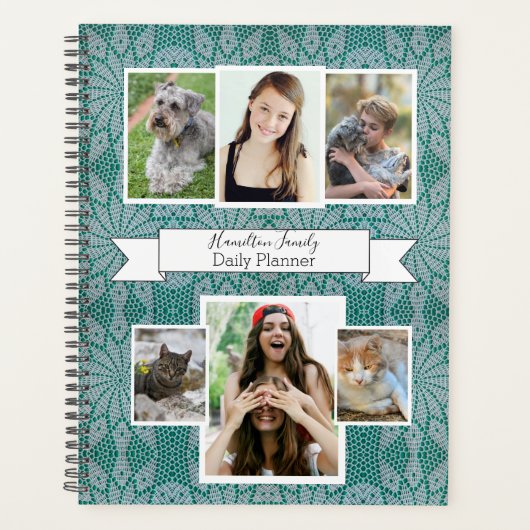 Foto Daily Planner mit Crochet Design - HAMbWG Planer (Vorderseite)