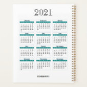 Foto Daily Planner mit Yoga - HAMbWG Planer (Rückseite)