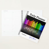 Foto Daily Planner Sound Bars Music Theme HAMbWG Planer (Anzeige)