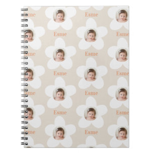 Foto daiso boho Retro Terracotta Naturspass Notizblock