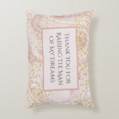 Foto Danke, dass du den Mann meiner Träume großgez Dekokissen (Vorderseite(Vertikal))