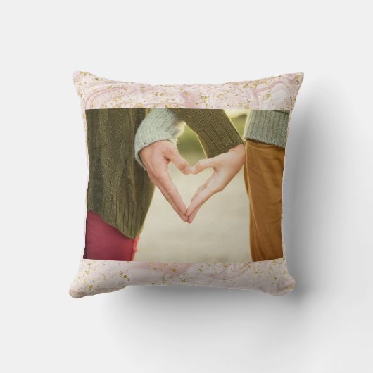 Foto Danke, dass du den Mann meiner Träume großgez Kissen (Rückseite)