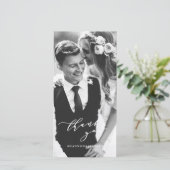 Foto DANKE IHNEN KARTE (Stehend Vorderseite)