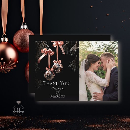 FOTO DANKE | Winterrosa und Onyx Baubles