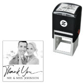 Foto Dankeschön für Hochzeit Permastempel (Beispiel)