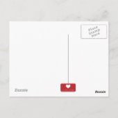 Foto Dankeschön Karten für Lehrer Postkarten (Rückseite)