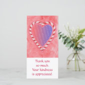 Foto Dankeschön Karten hinzufügen, Weihnachtscreme (Stehend Vorderseite)