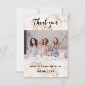 Foto Dankeskarte (Vorderseite)