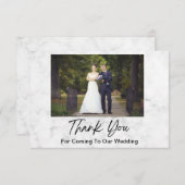 Foto Dankeskarte (Vorne/Hinten)