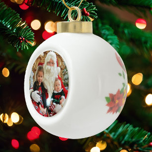 Foto-Dekorations-Display Family-Foto Keramik Kugel-Ornament