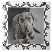 Foto dekorativ fliese (Vorderseite)