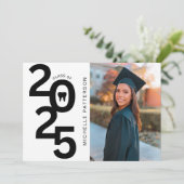 Foto Dental School Abschluss 2025 Einladung (Stehend Vorderseite)