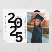Foto Dental School Abschluss 2025 Einladung (Vorne/Hinten)
