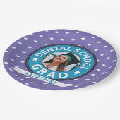 Foto Dental School Abschluss Pappteller (Schrägansicht)