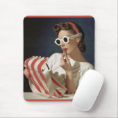 Foto der 50er Jahre Mousepad (Mit Mouse)