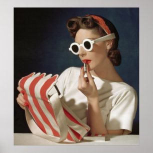 Foto der 50er Jahre Poster