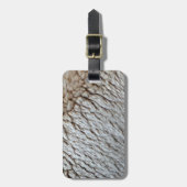 Foto der Abstrakten Natur aus Schafwolle Gepäckanhänger (Vorderseite vertikal)