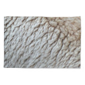 Foto der Abstrakten Natur aus Schafwolle Kissenbezug (Rückseite)