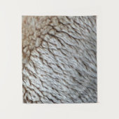 Foto der Abstrakten Natur aus Schafwolle Wandteppich (Vorderseite)