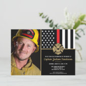 Foto der Abteilung Feuerwehr Einladung (Stehend Vorderseite)