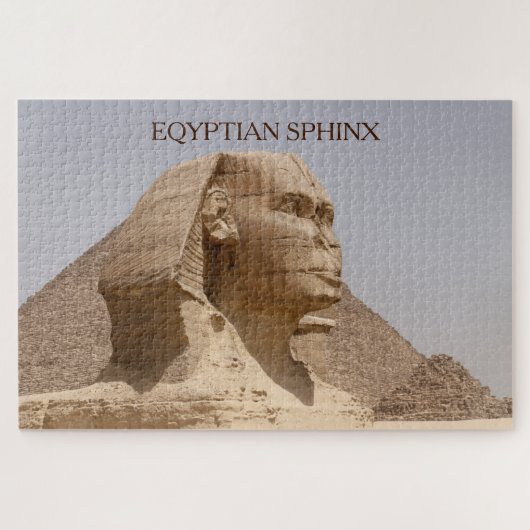 Foto der ägyptischen Sphinx Puzzle (Horizontal)