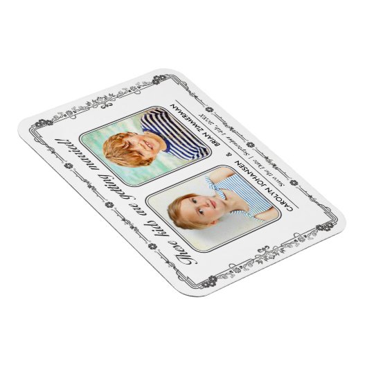 Foto der alten Schule speichern das Datumsfenster Magnet (Rechte Seite)