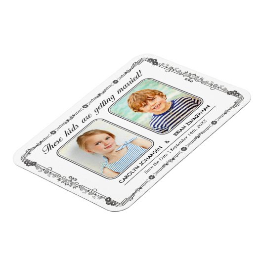 Foto der alten Schule speichern das Datumsfenster Magnet (Linke Seite)