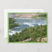 Foto der amerikanischen Seite von Niagra fällt von Postkarte (Vorne/Hinten)