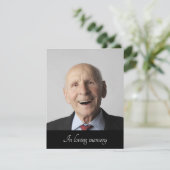 Foto der Ankündigung von Angehörigen der schwarzen (Stehend Vorderseite)