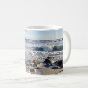 Foto der Atlantischen Ozeanwellen Kaffeetasse