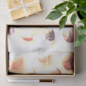 Foto der Beach Muschel druckt benutzerdefiniertes Seidenpapier (Geschenk)