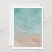 Foto der Beerdigung des Meeres Einladung (Vorderseite)