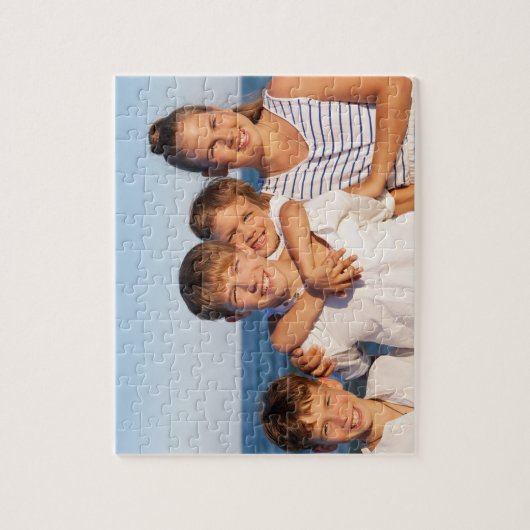 Foto der benutzerdefinierten Familie beibehalten Puzzle (Vertikal)