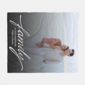 Foto der benutzerdefinierten Familie: Sake Blanket Fleecedecke (Vorderseite (Horizontal))